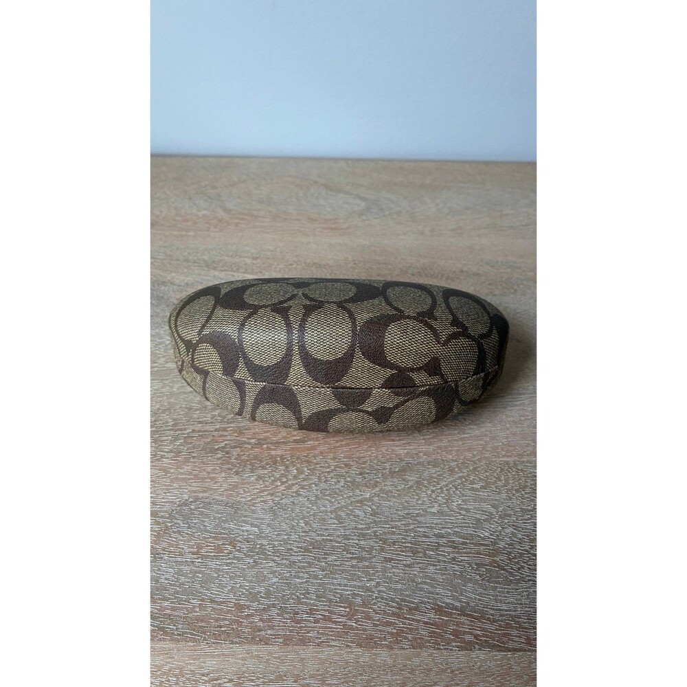 Coach Signature C Monogram Eyeglasses Case